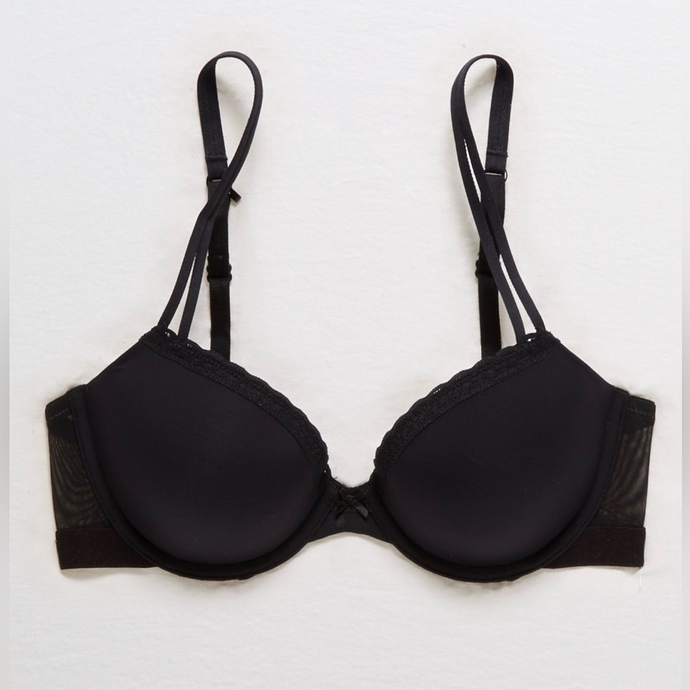 Aerie Real Happy Demi Lightly Lined Bra